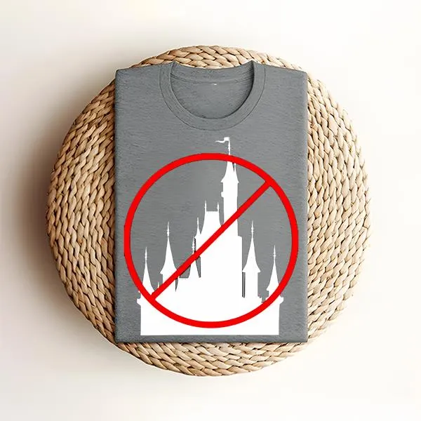 Anti-Disney Shirt, Funny Disney Shirt, Hate Disney Shirt