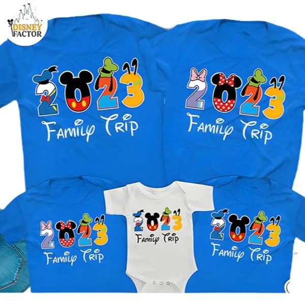 Disney Family Shirts 2023, Family Disney Shirt, Vacation Disney Family Trip 2023 Shirts