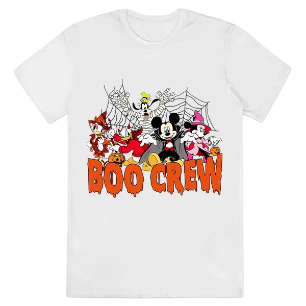 Mickey Mouse and Friends Boo Crew Halloween Shirt, Mickey Mouse Halloween Shirt
