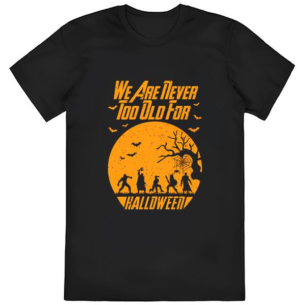 We Are Never Too Old For Halloween Toy Story Shirt, Spooky Shirt, Toy Story Halloween Shirt