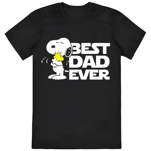 Best Dad Ever Snoopy Shirt