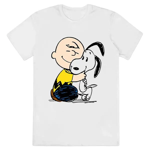 Funny Charlie Brown Hug Snoopy Shirt