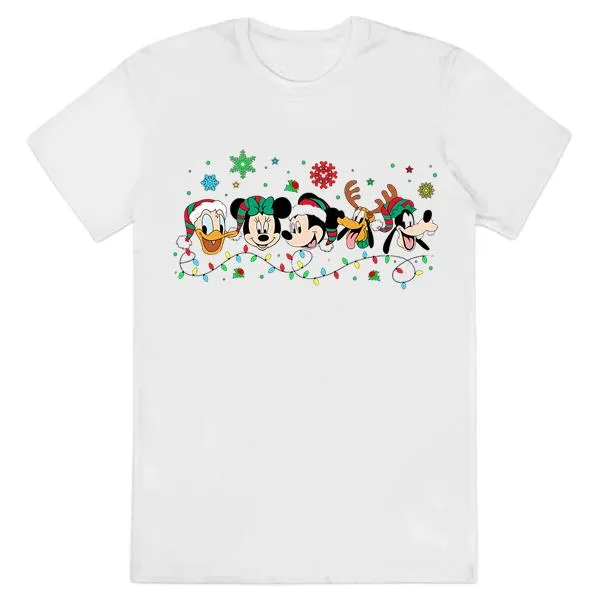 Mickey And Friend Family Christmas Disney Shirts -mickey and friend family christmas disney shirts bp vj-Angelicshirt