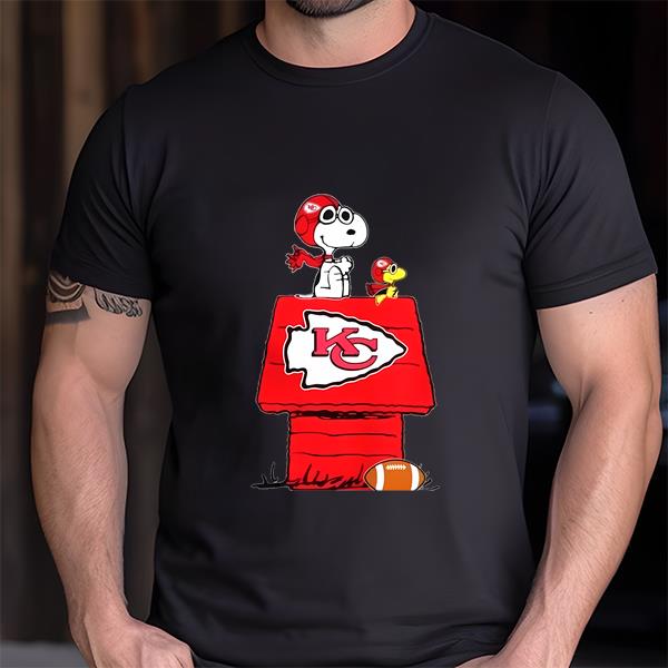 Vintage Snoopy And Woodstock Kansas City Chiefs Shirt