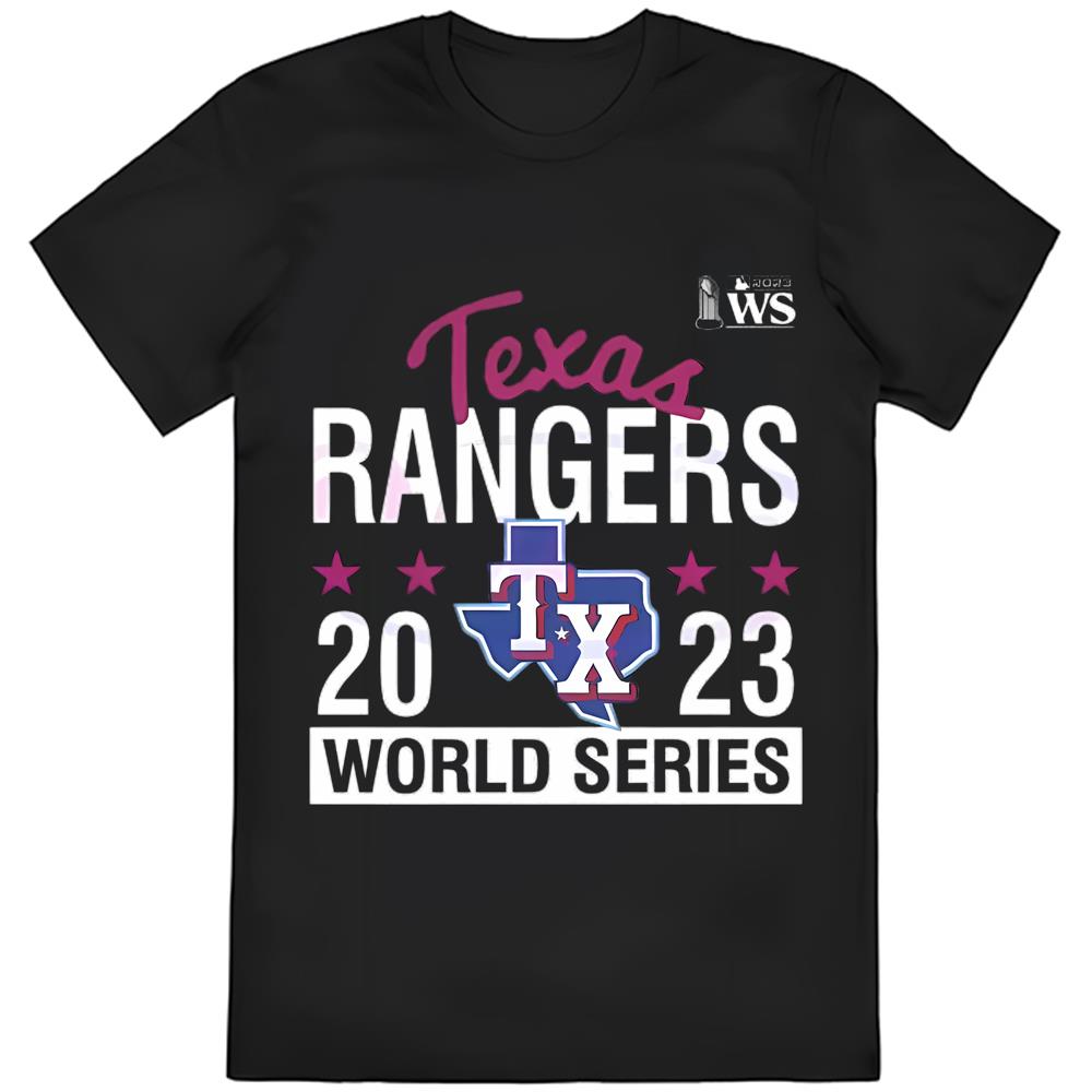 Baseball Texas Rangers 2023 World Series Shirt