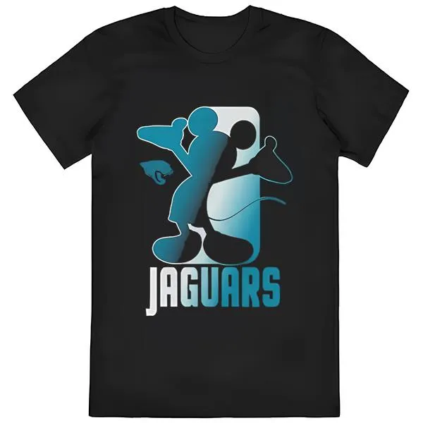 Jacksonville Jaguars Toddler Disney Cross Fade T-Shirt -jacksonville jaguars toddler disney cross fade t shirt ur fo-Angelicshirt