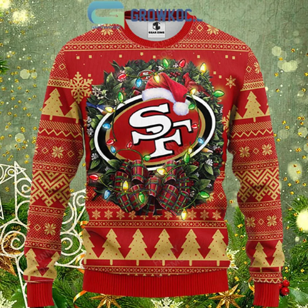 San Francisco 49ers Christmas Ugly Sweater Xmas Gifts