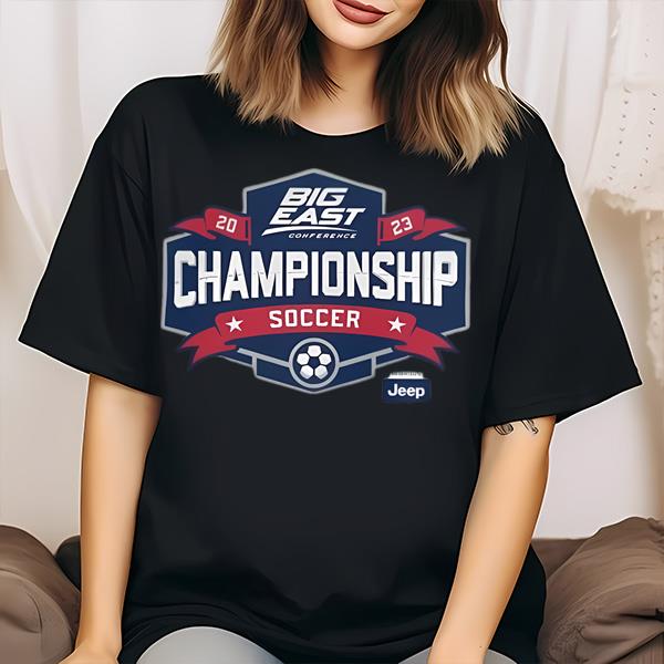 2023 Big East Mens Soccer Championship Logo Shirt