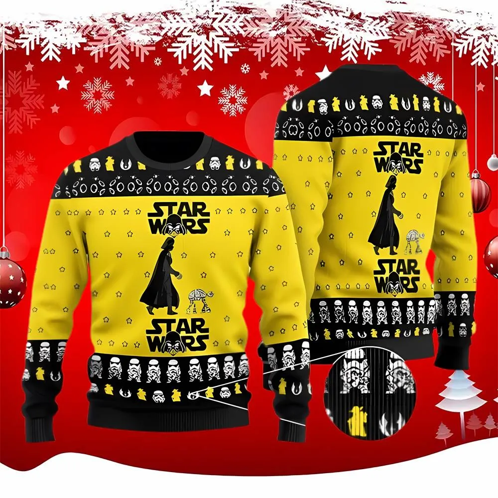 Darth Vader Funny Graphics Star Wars Ugly Christmas Sweater