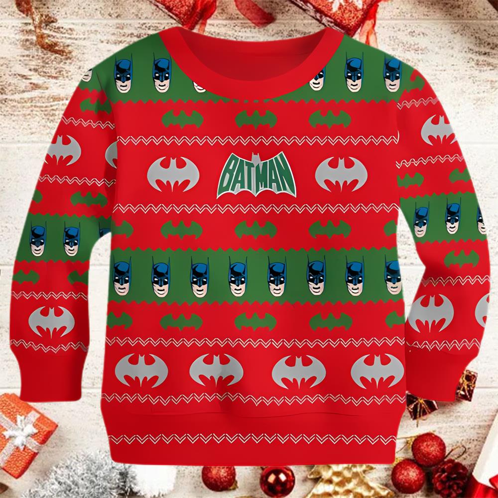 Batman Sublimated Christmas Sweater