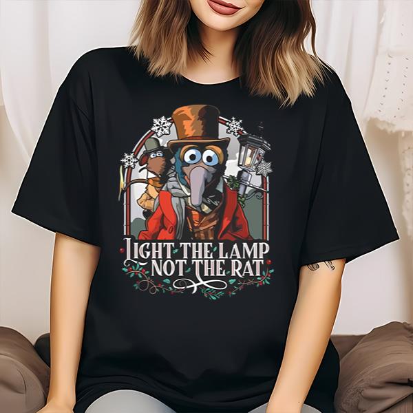 Muppet Christmas Carol Light The Lamp Not The Rat Shirt