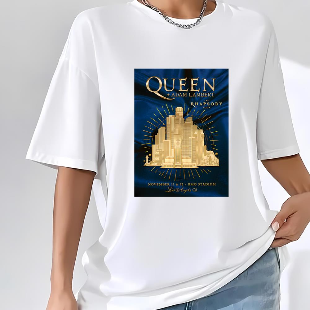 Official Queen And Adam Lambert The Rhapsody Tour 2023 Shirt
