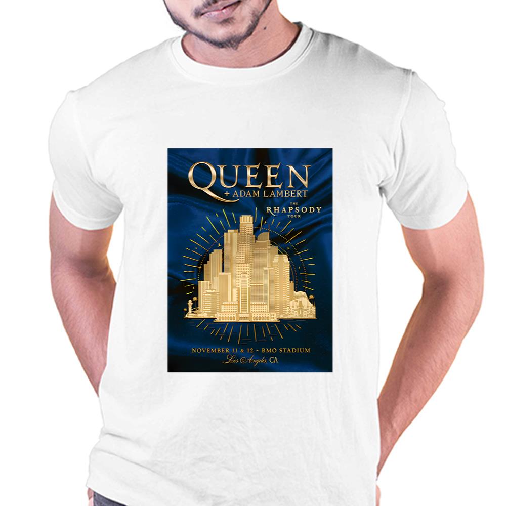 Official Queen And Adam Lambert The Rhapsody Tour 2023 Shirt