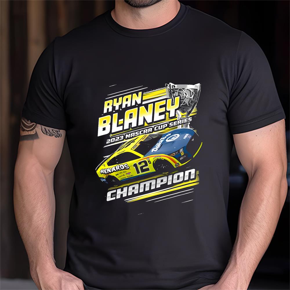 Ryan Blaney 2023 NASCAR Cup Series Champion T-Shirt