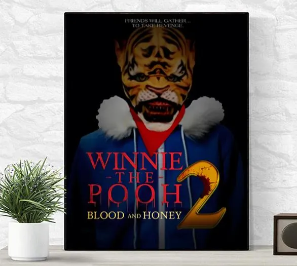 Winnie the Pooh Blood And Honey 2 Tigger Poster