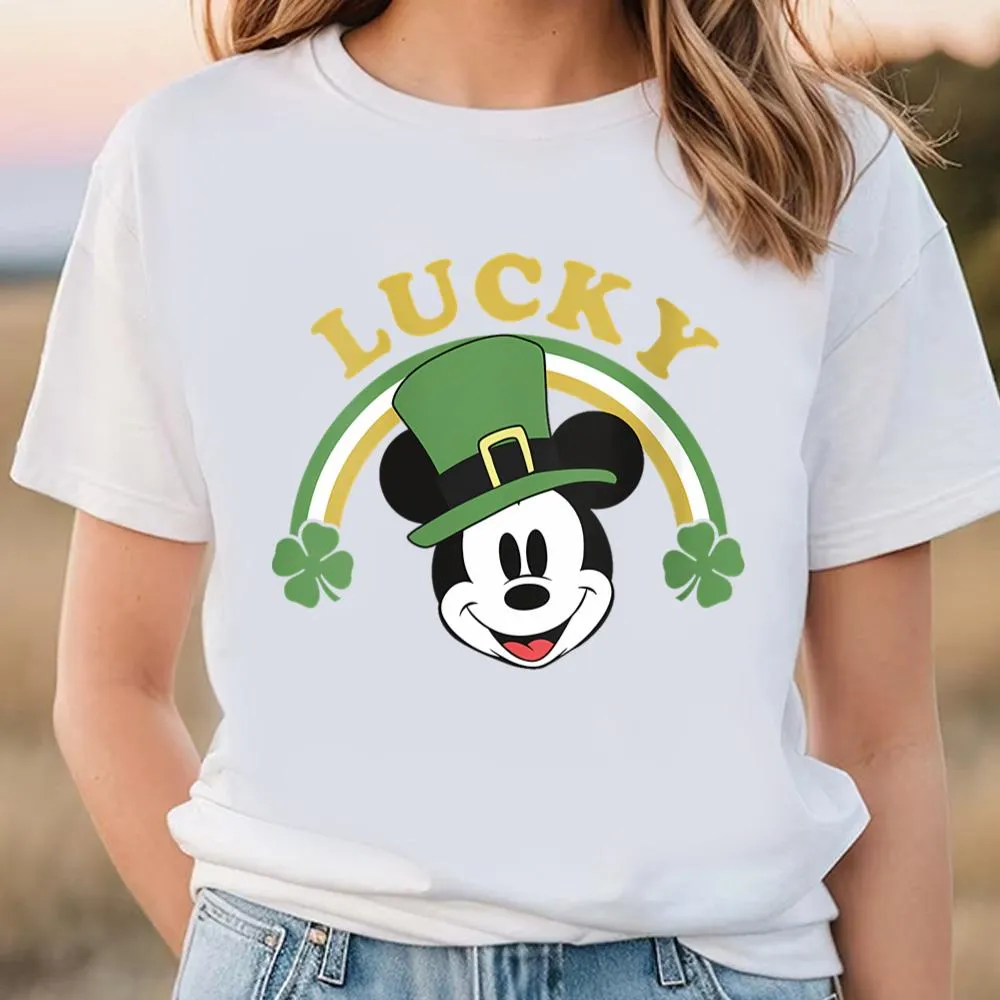 Disney Mickey And Friends St. Patrick’s Day Lucky Mickey T-Shirt