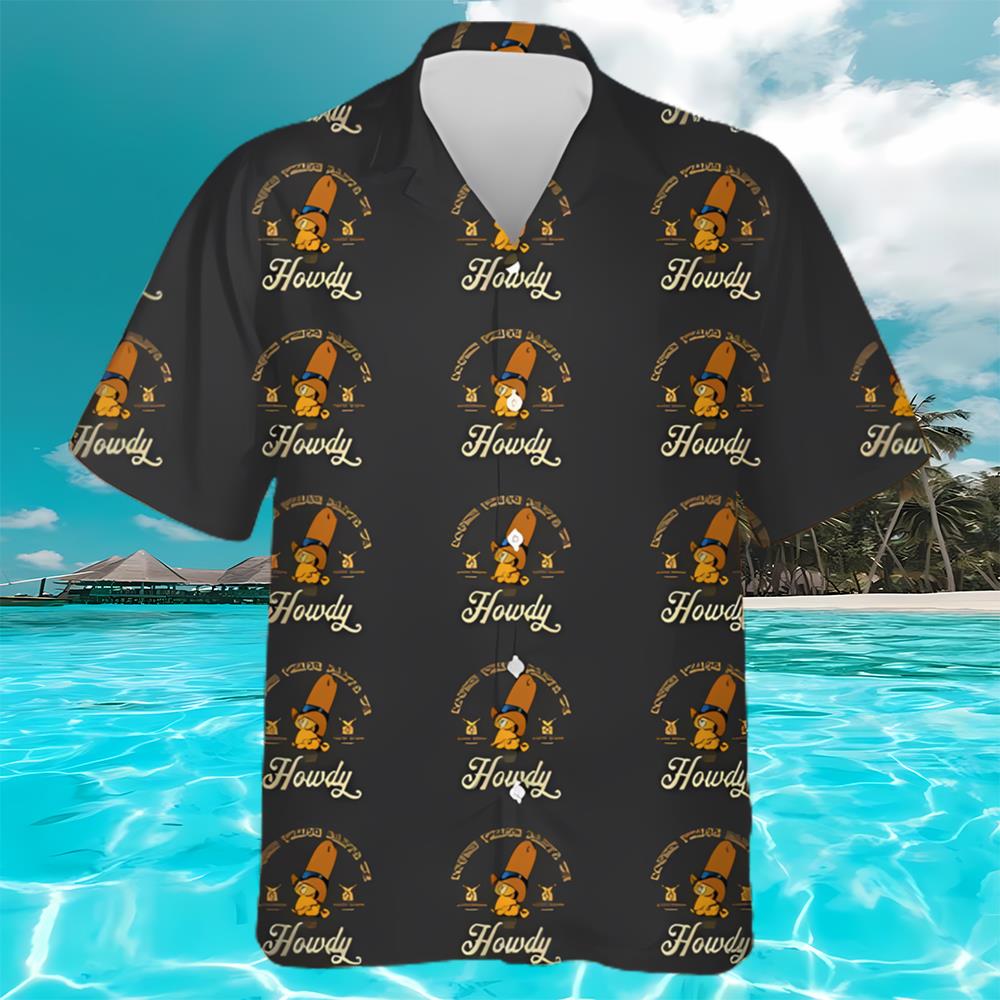 Garfield Cowboy Hawaiian Shirt
