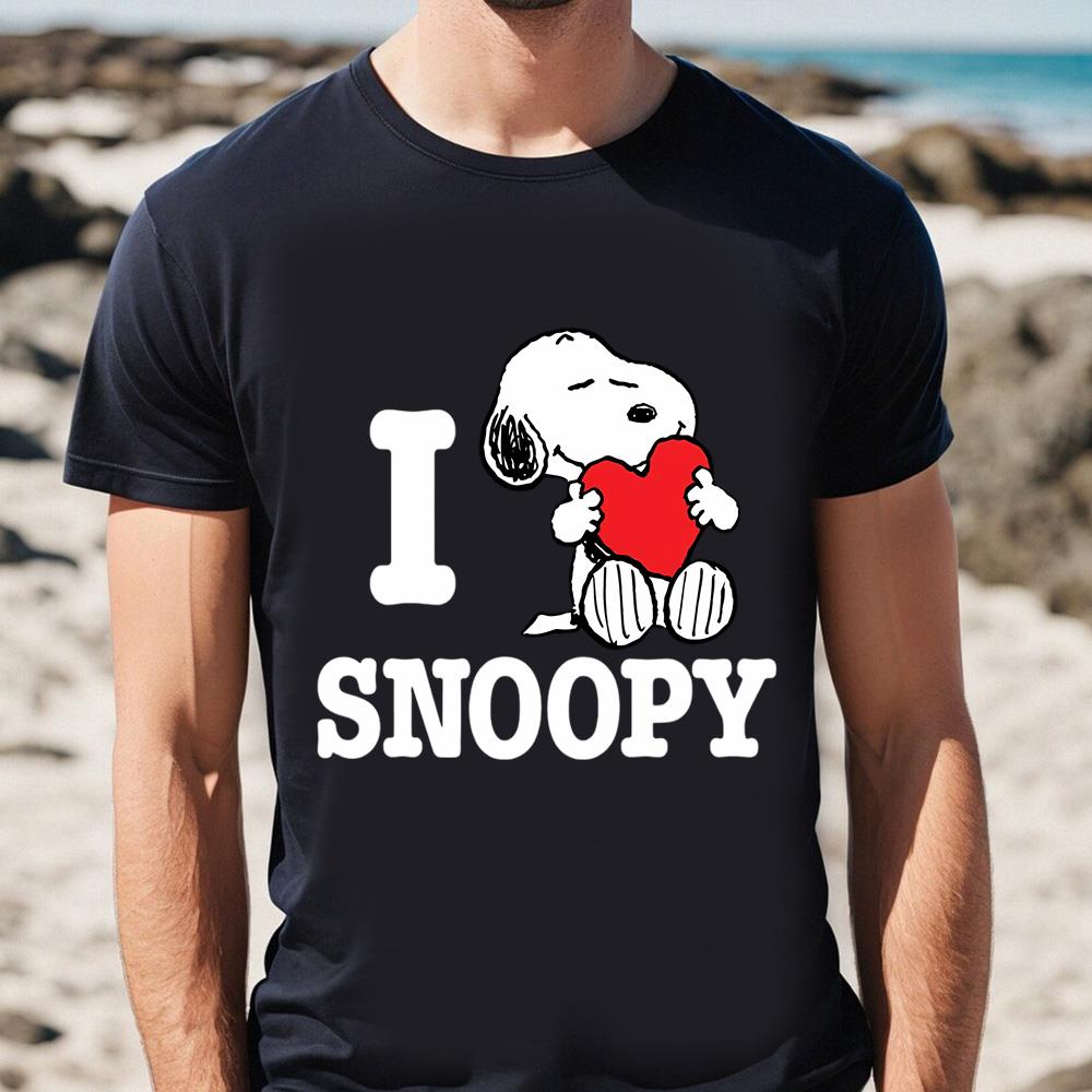 I Love Snoopy Valentine Merch Holiday Valentine’s Day Gifts Shirt