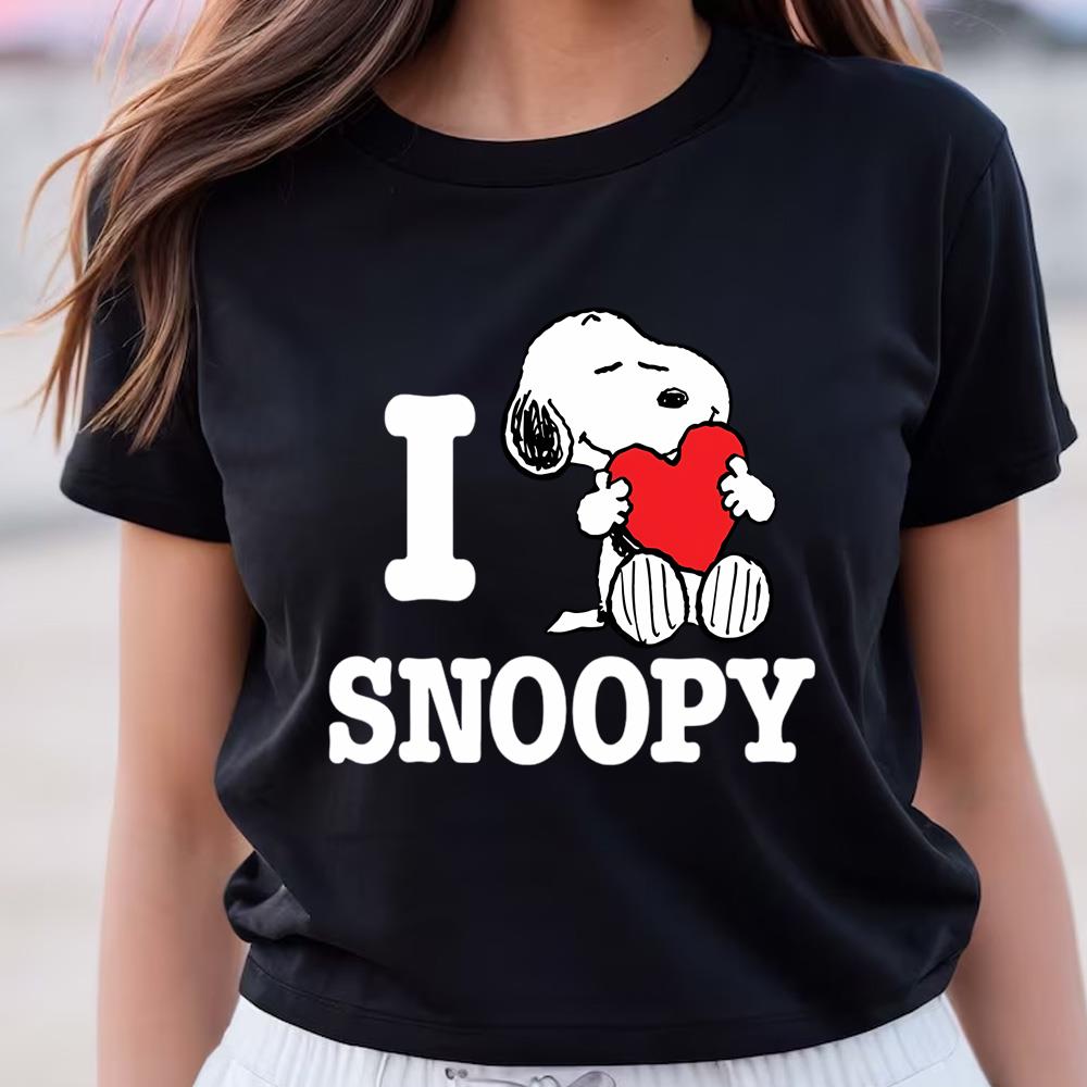 I Love Snoopy Valentine Merch Holiday Valentine’s Day Gifts Shirt
