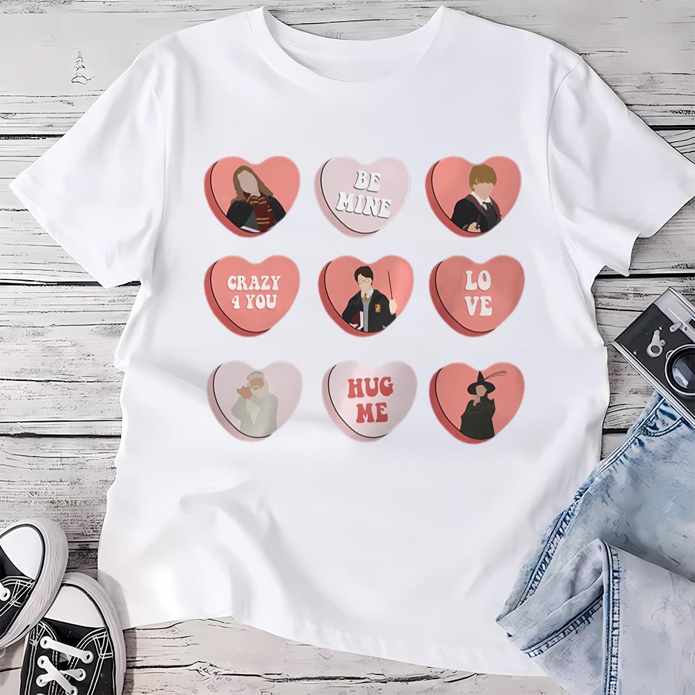 Magical Witches Love Harry Potter Valentine Shirt