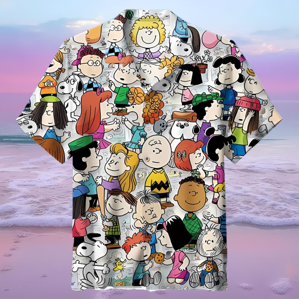 Peanuts Character Snoopy Cartoons Summer Hawaiian Shirt