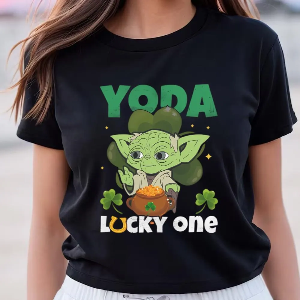 Yoda Lucky One Saint Patrick T-shirt