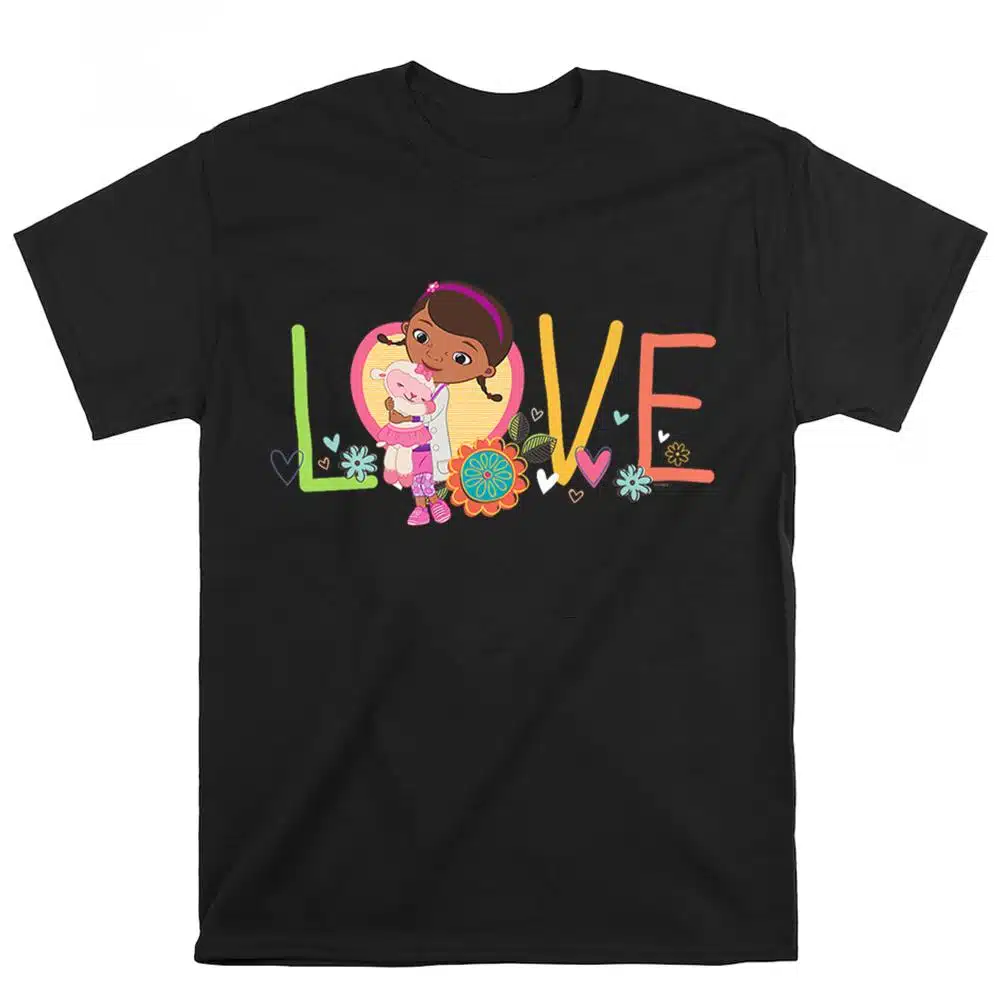 Disney Doc McStuffins And Lambie Love Girls T-Shirt