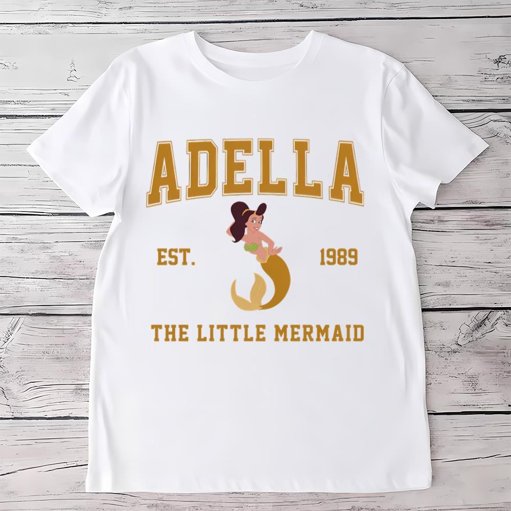 Adella Disney Little Mermaid Characters Shirt