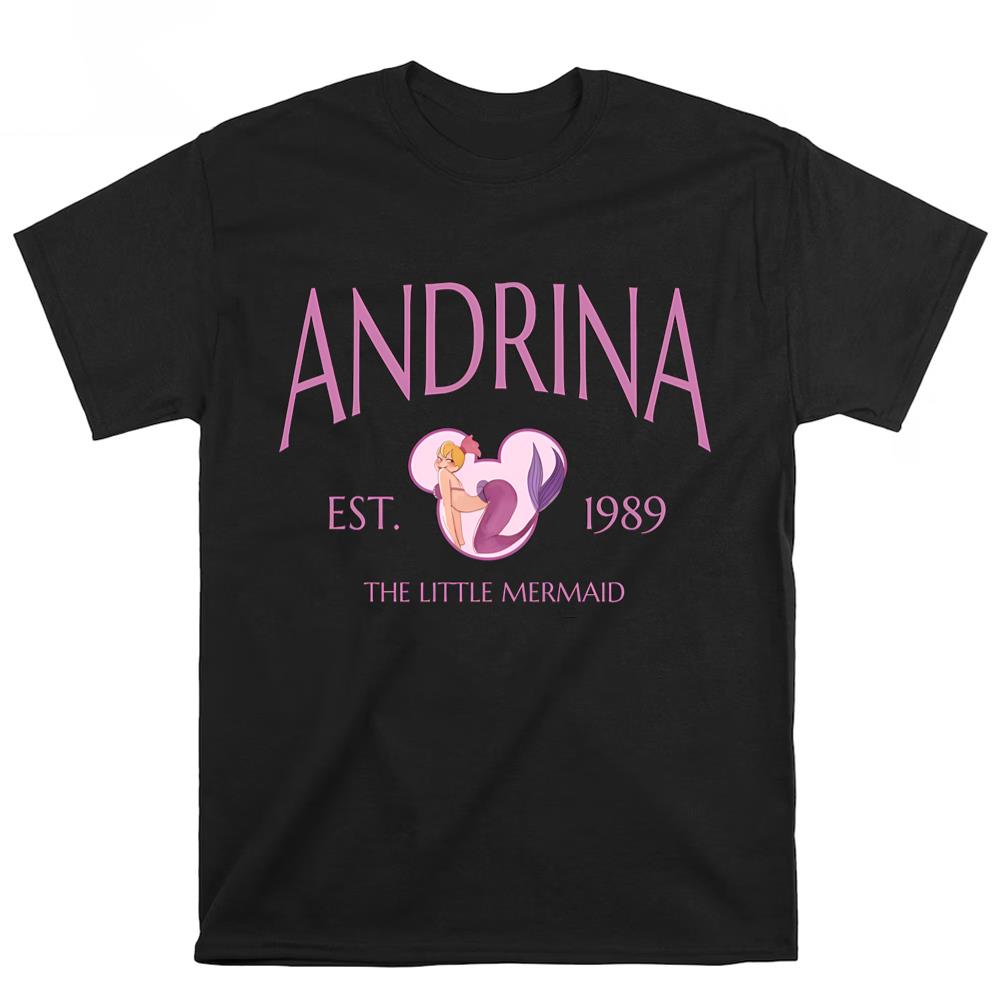 Andrina Disney Little Mermaid Characters Shirt