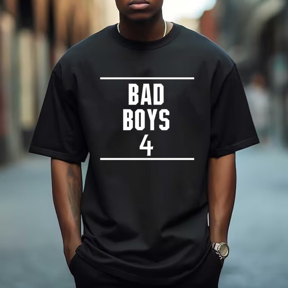 Bad Boys 4 Movie Logo Shirt
