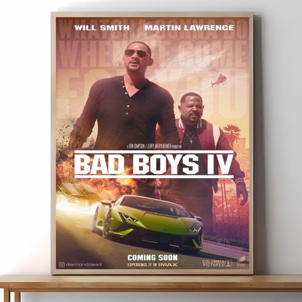 Bad Boys 4 Movie Poster For Fans