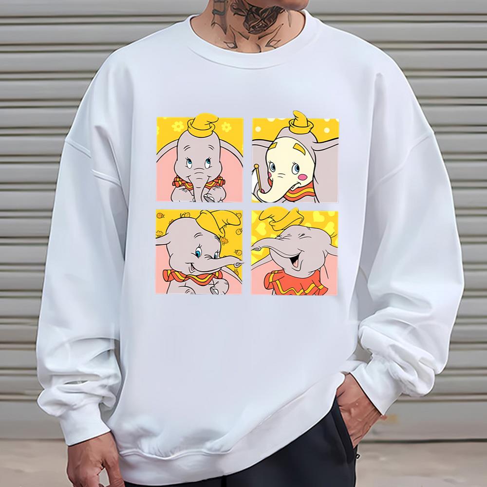 Cute Dumbo Portrait Shirt, Disney Dumbo Retro T-Shirt