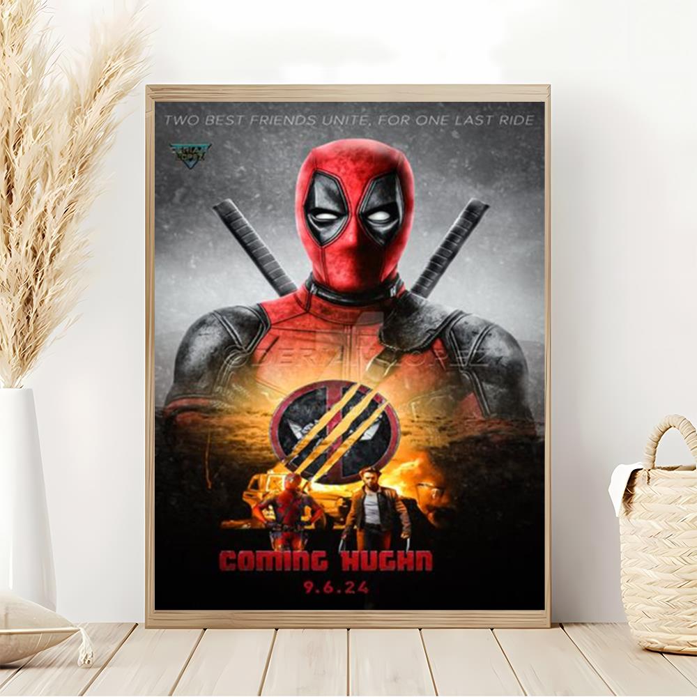 Deadpool 3 Home Decor Poster Canvas