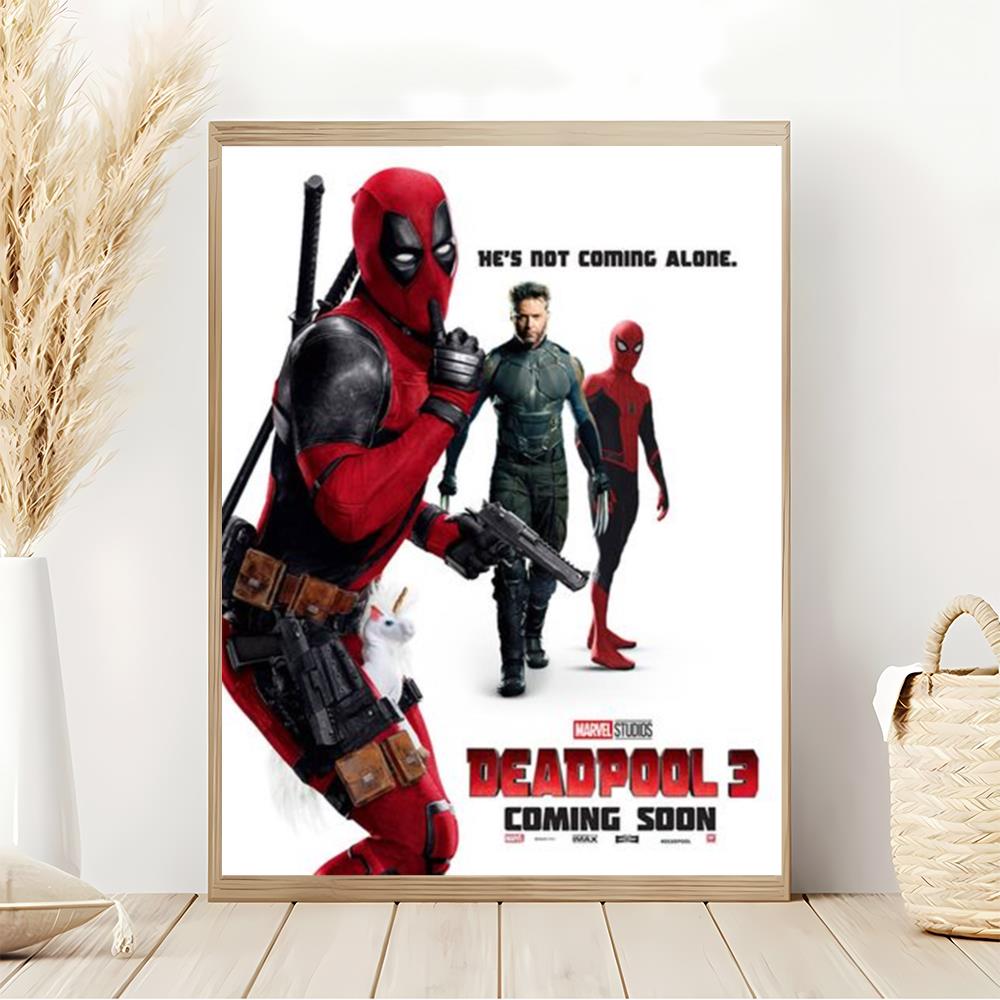 Deadpool 3 Poster Canvas