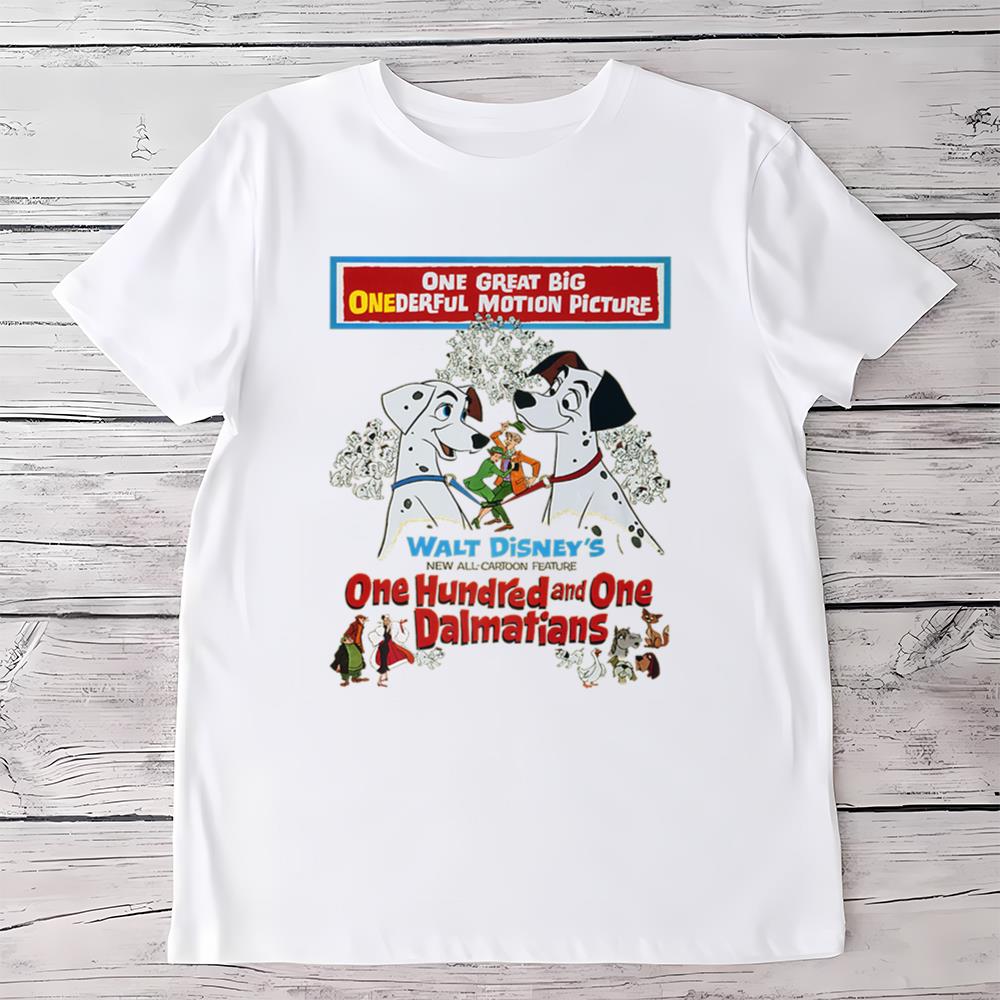 Disney 101 Dalmatians Classic Poster T-Shirt