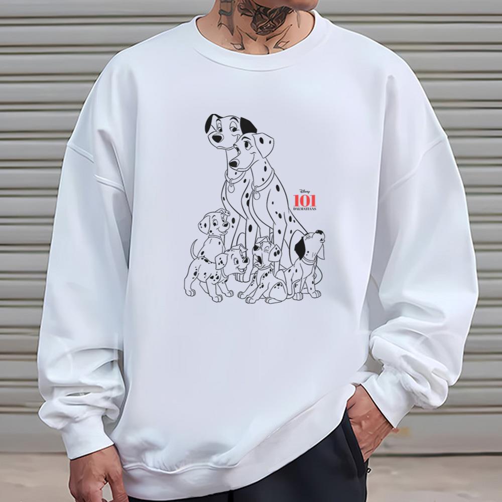 Disney 101 Dalmatians Family Group Shot T-Shirt
