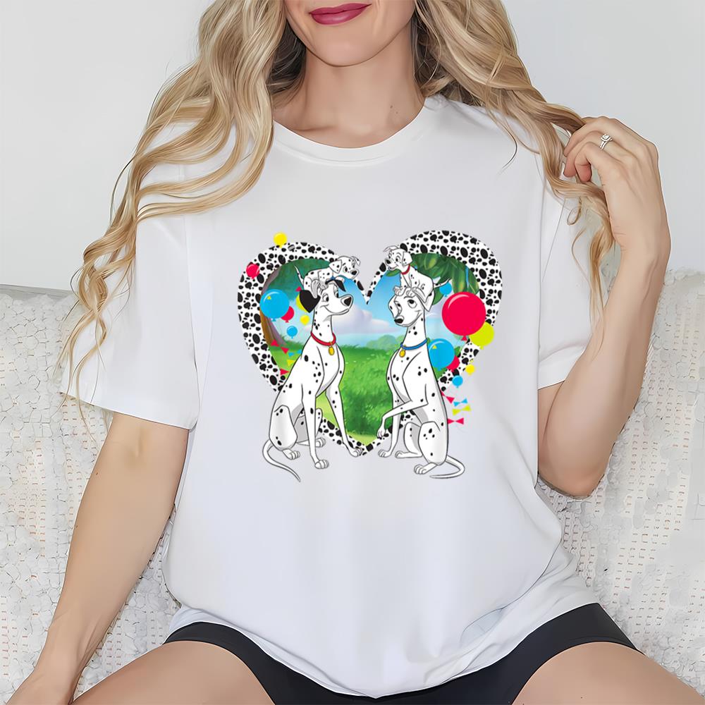 Disney 101 Dalmatians Pongo And Perdita T Shirt