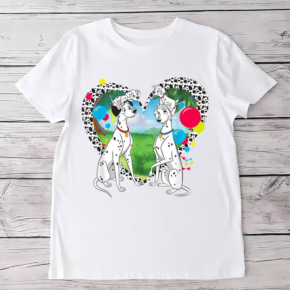 Disney 101 Dalmatians Pongo And Perdita T Shirt