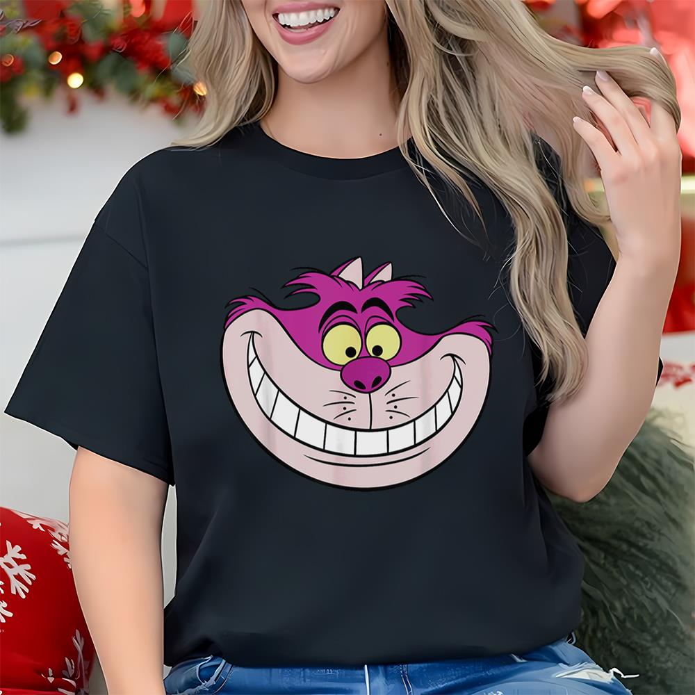 Disney Alice In Wonderland Cheshire Cat Grin T-Shirt