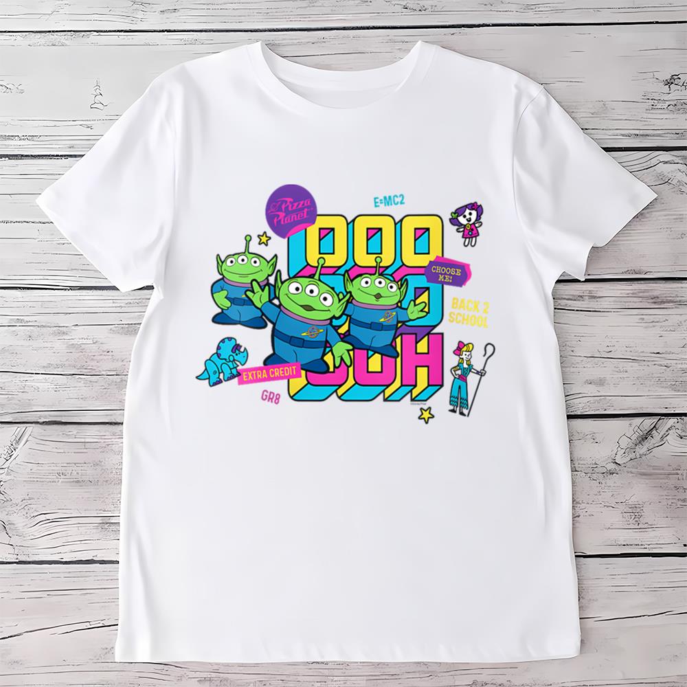 Disney And Pixar's Toy Story Aliens Back To School T Shirt
