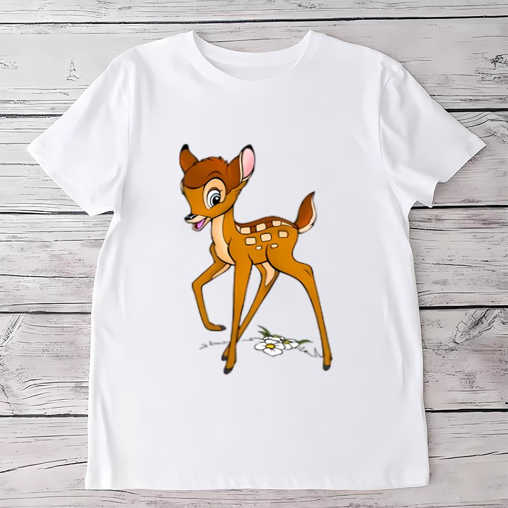 Disney Bambi And Flower T Shirt