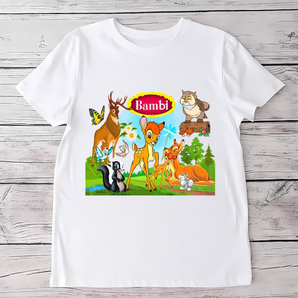 Disney Bambi And Friend Character Shirt