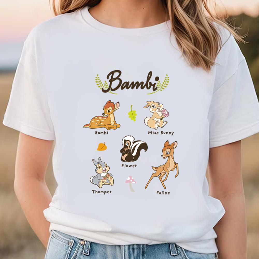 Disney Bambi Characters T-Shirt