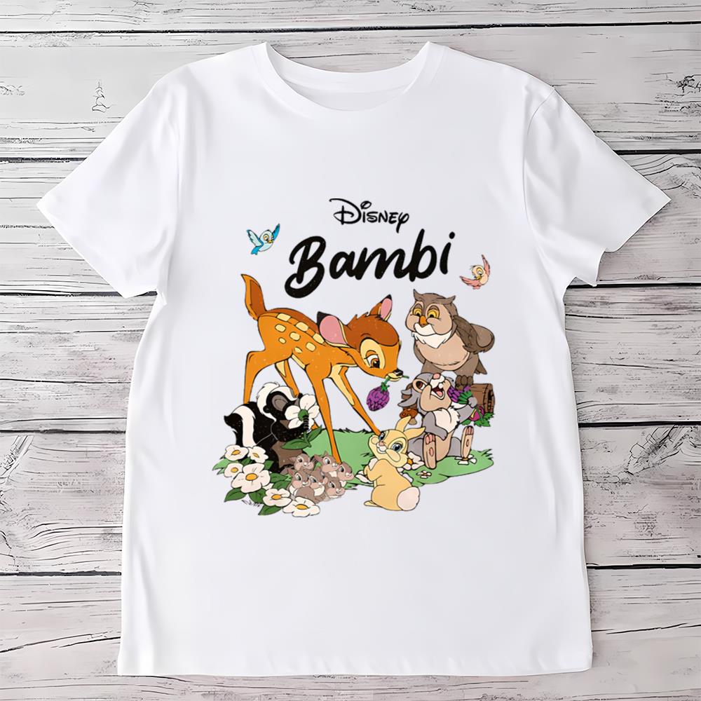 Disney Bambi Deer And Friend T-Shirt