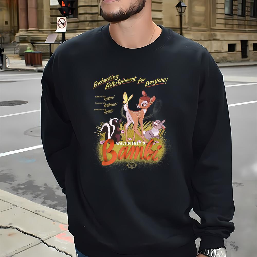 Disney Bambi Enchanting Entertainment For Everyone T Shirt
