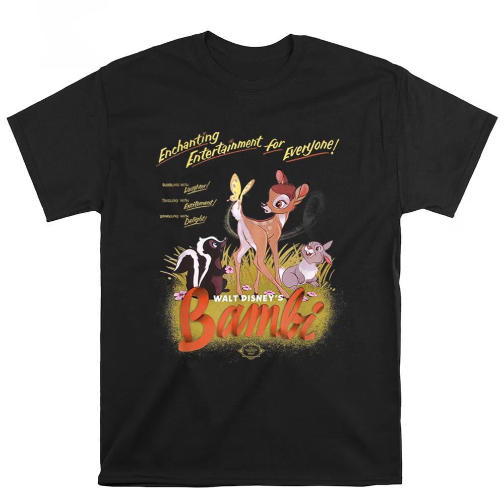 Disney Bambi Enchanting Entertainment For Everyone T Shirt