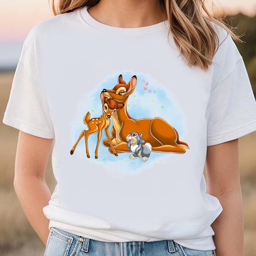 Disney Bambi Watercolour Background Shirt