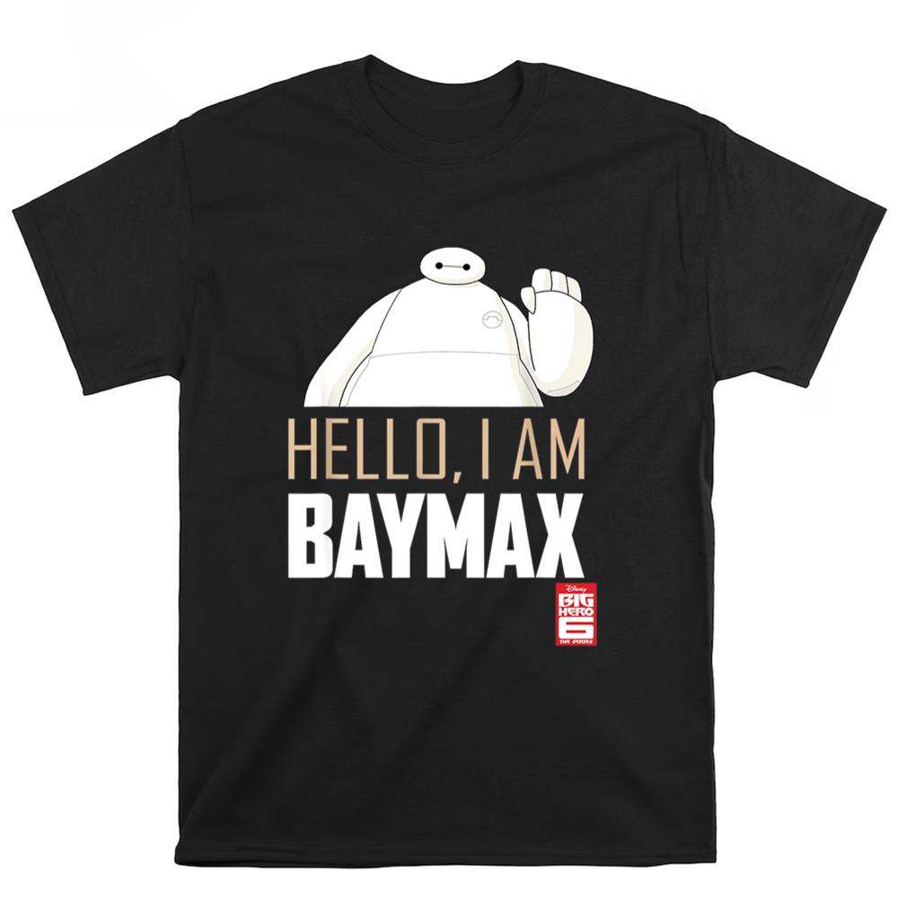 Disney Big Hero 6 TV Series Baymax Hello Graphic T-Shirt