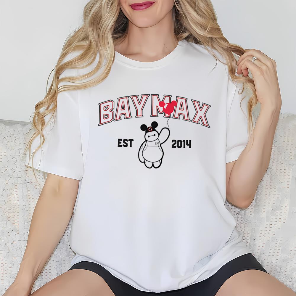 Disney Cartoon Baymax EST 2014 Shirt