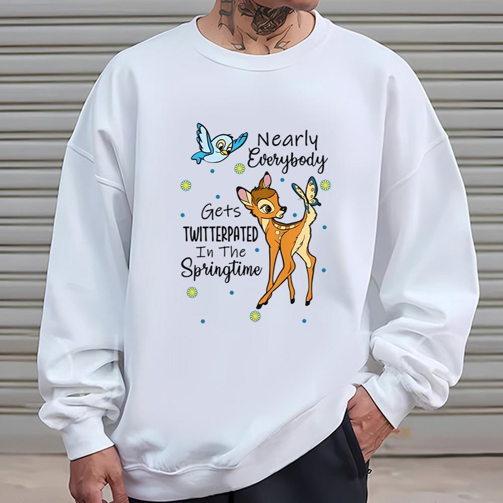 Disney Cartoon Character Bambi T Shirt